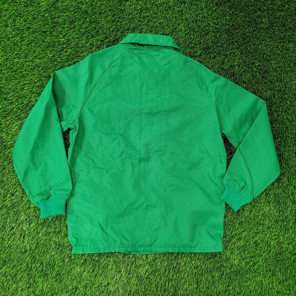 Vintage Estech Harvest King Jacket Medium 23x29 Green - Picture 2 of 15